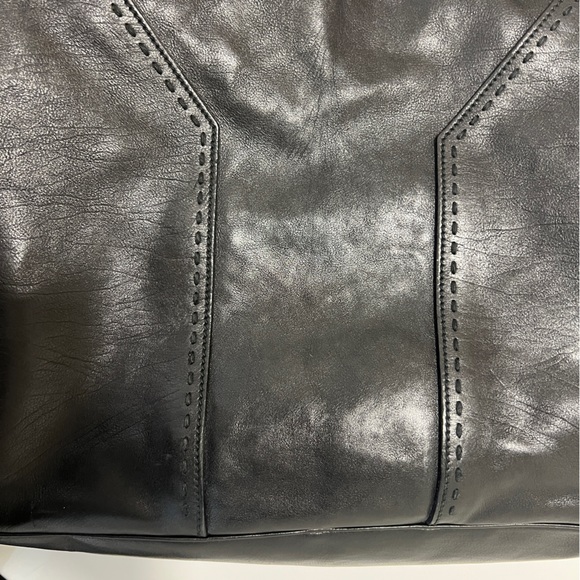 Yves Saint Laurent Rive Gauche Black Leather Muse Handbag Made in Italy - Picture 10 of 13